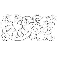 turkish bouquet border 002